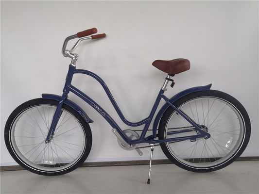 Coaster Brake 26 pulgadas de velocidad única híbrida Unisex Beach Cruiser Bike con 26 * 2.35 neumáticos