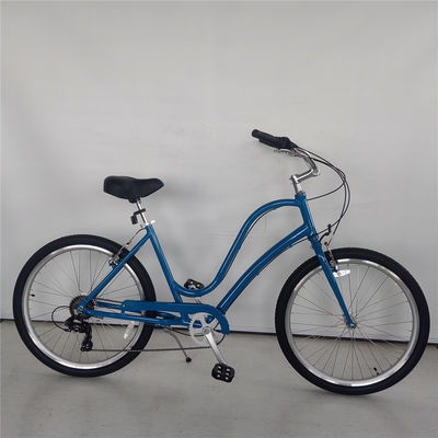 Coaster Brake 26 pulgadas de velocidad única híbrida Unisex Beach Cruiser Bike con 26 * 2.35 neumáticos