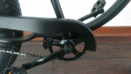 26&quot; Fat Bike con silla de cuero y marco de aluminio Su compañero ideal al aire libre