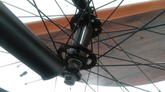 26&quot; Fat Bike con silla de cuero y marco de aluminio Su compañero ideal al aire libre