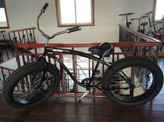 Fat Beach Cruiser Bike con neumáticos de nieve de 26 pulgadas y marco de aleación de aluminio en 2015
