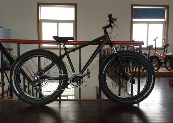 Fat Beach Cruiser Bike con neumáticos de nieve de 26 pulgadas y marco de aleación de aluminio en 2015