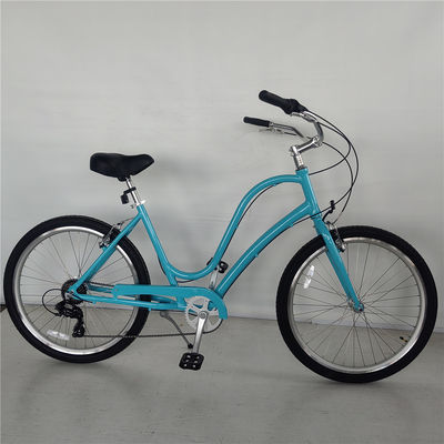26x3 pulgadas Unisex Paso a través del marco de aluminio 3 Speed Beach Cruiser Bike para alquilar en EE.UU.