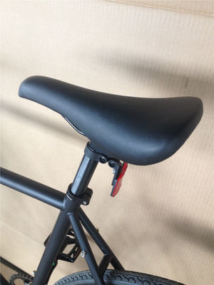 Cuadro de bicicleta personalizado de Matt Negro para adultos 700C Crucero de acondicionamiento físico urbano de una sola velocidad
