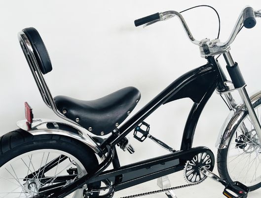 Peso bruto 25.0 KG 24-20 &quot;Bicicleta de chopper para adultos de velocidad única con tenedor de acero de OEM
