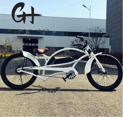 neumático de 3,0 pulgadas de 24 pulgadas para hombres 48V 17AH OEM/ODM 750W 28MPH Single Speed Bafang Motor Display Chopper Bicicleta eléctrica
