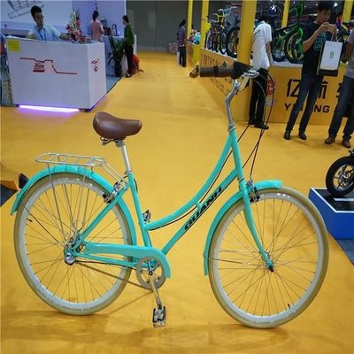Bicicleta de la ciudad vintage con engranajes de 3 velocidades y aleación de aluminio V Freno Peso bruto 16 kg