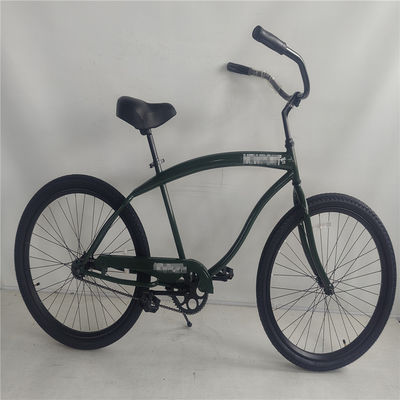 Capacidad de carga de 150 kg Bicicleta de crucero para mujeres de velocidad única Bicicleta urbana de playa para mujeres de 26 pulgadas