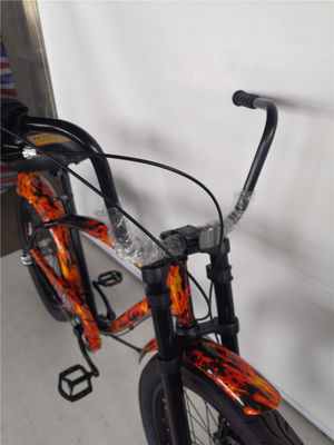 15KG Fat Tire City Bike Interior 3 Velocidad 3,0 "Adultos Vintage Beach Cruiser Bike 24 pulgadas