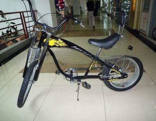 Bicicleta de chopper para adultos de 24 pulgadas con marco de acero y certificación ISO9001