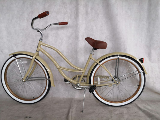 Bicicleta de pedal ordinaria para adultos de 26 pulgadas para mujeres