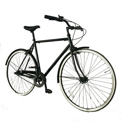 700C SHIMANO Interior 3 velocidades Holandés Hombres CE Adultos Acero Marco Ciudad Vintage Bike Tenedor de acero