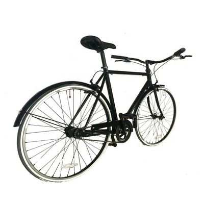 700C SHIMANO Interior 3 velocidades Holandés Hombres CE Adultos Acero Marco Ciudad Vintage Bike Tenedor de acero