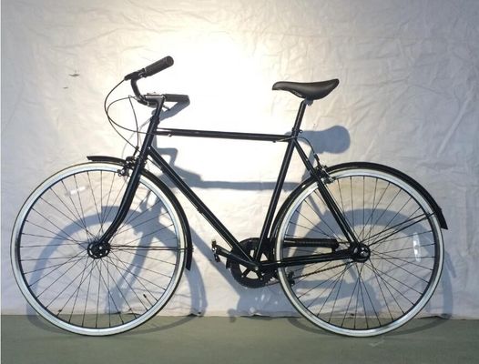 700C SHIMANO Interior 3 velocidades Holandés Hombres CE Adultos Acero Marco Ciudad Vintage Bike Tenedor de acero