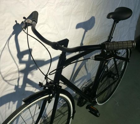 700C SHIMANO Interior 3 velocidades Holandés Hombres CE Adultos Acero Marco Ciudad Vintage Bike Tenedor de acero
