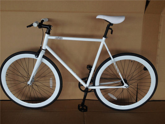 Conjunto de manivela de láser 700c Marco de carbono Bicicleta de velocidad fija con neumático Kenda 700 * 28C