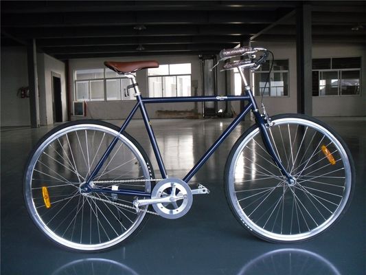Lasco Adult Men Single Speed Retro Bike Vintage 4130 Bicicletas urbanas Híbridas Bicicletas cromolíticas 700 * 25C