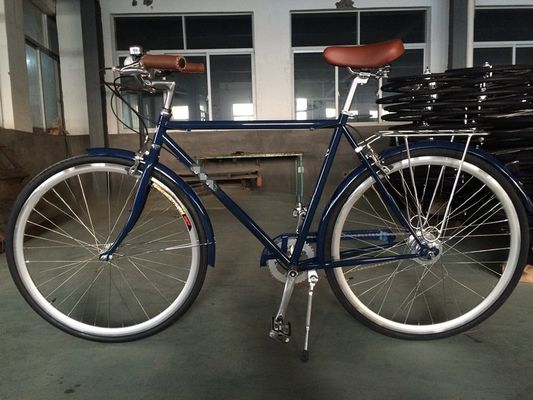 Bicicleta de carretera de la ciudad de aleación de aluminio con palanca de freno y freno de calibre de estrella Z hecha