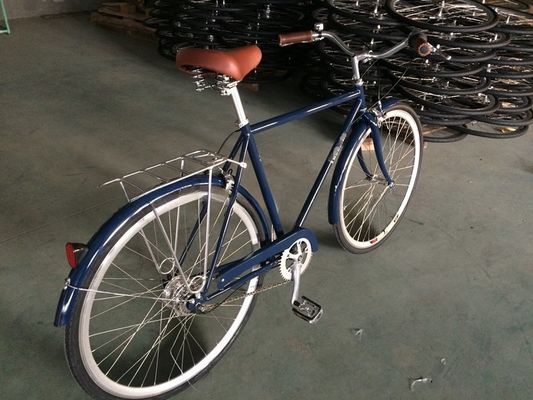 Bicicleta de carretera de la ciudad de aleación de aluminio con palanca de freno y freno de calibre de estrella Z hecha