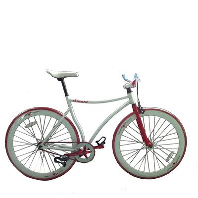 Bicicleta de acero Hi-Ten 700C de velocidad única para niños
