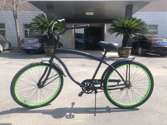 26 pulgadas de acero marco duro marco 3 velocidad de la playa crucero bicicleta para adultos hombres y mujeres