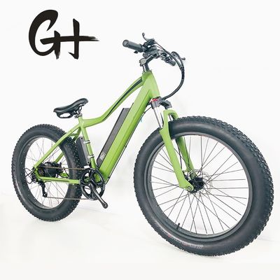 Mercado de EE.UU. 26 &quot;4,0 neumáticos gordos bicicleta eléctrica con 48V 500W fuente de alimentación y 7 velocidades