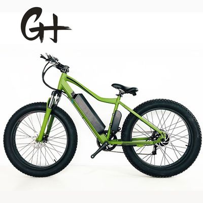 Mercado de EE.UU. 26 &quot;4,0 neumáticos gordos bicicleta eléctrica con 48V 500W fuente de alimentación y 7 velocidades