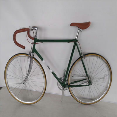 Bicicleta de ajuste clásico Chromoly Frame 700C con capacidad de carga de freno doble V de hasta 150 kg