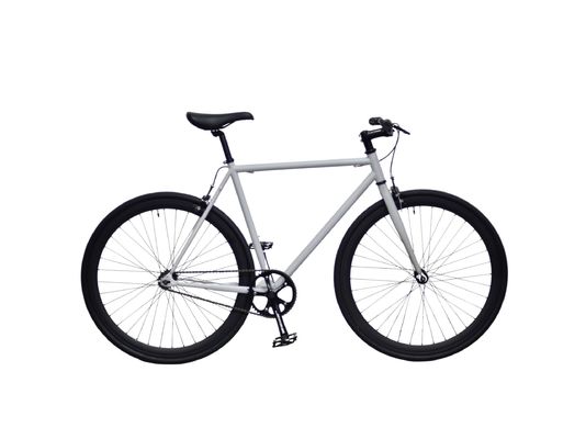 Cuando Hub Negro Color Personalizar 700x28C Cuadro de acero Vintage Fixie Bicicleta de engranaje fijo