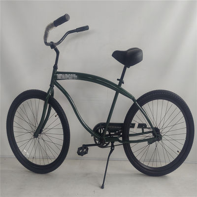 EE.UU. Alquiler de 26 "Bicicleta Beach Cruiser para hombres con pezones de latón y freno de pedal de un solo cambio