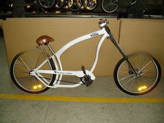 ISO9001 CE Certificado Chopper Bicicleta Gloss Peso 19 kg para el mercado