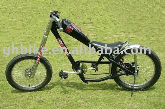 Tenedor de acero de 20 pulgadas para bicicleta de chopper 23 peso brillante para una experiencia de conducción suave