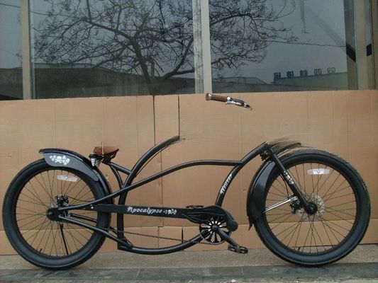 Mercado de los EE.UU. Popular 24&quot; Chopper Bike con peso brillante de 19 kg y material de marco de acero