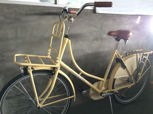 28 pulgadas Old Man City Bike Classic Dutch Bike con marco de acero y doble V freno