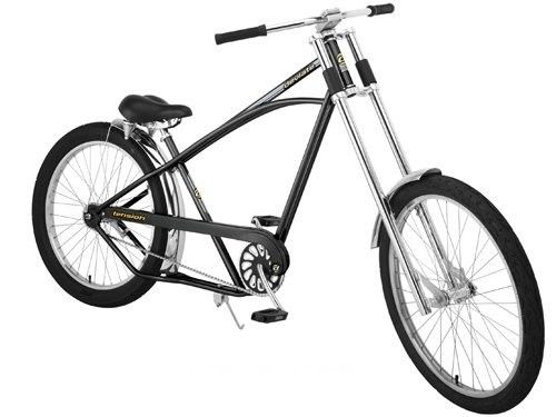 25kg de peso brillante Chopper Bike hecha de acero para una alta durabilidad