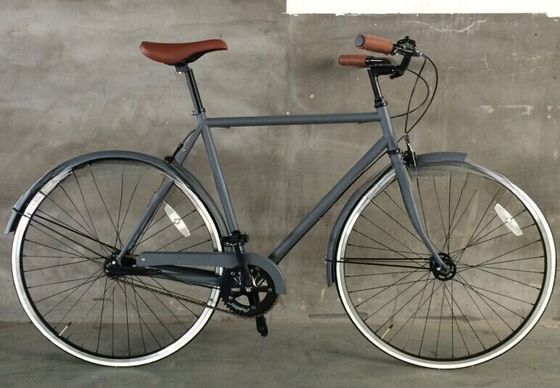 El peso bruto de la llanta de aluminio 14.0 KG estilo vintage bicicleta clásica bicicleta 700C para beneficio