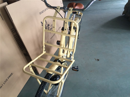 28 pulgadas Vintage clásico de las damas holandesa de la bicicleta marco de acero y borde de aluminio incluido