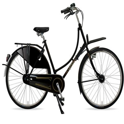 Bicicletas holandesas de 28 pulgadas en Ámsterdam Classic Oma Fiets Marco duro 22 kg Peso bruto