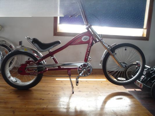 CE OEM Adult Chopper estilo de bicicleta con 24-20&quot; de velocidad única y Hi-Ten marco de acero