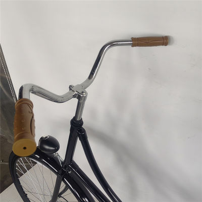 Solo velocidad 28 pulgadas Vintage clásico Negro Lady Oma Holanda City Cruiser holandés Bike Bicicleta para mujeres