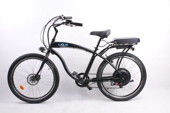 Bicicleta eléctrica de playa de alta velocidad de 26 pulgadas con motor de 1000W y batería de litio de 48V 14Ah