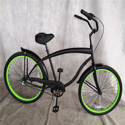 USA Popular 3 velocidad Adultos Hombres Beach Cruiser Bicicleta 26 pulgadas longitud 1.8m