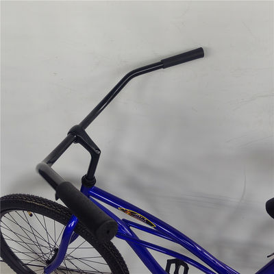 2024 Modelo 26&quot; Freno de pie de un solo engranaje Antirrusta Crucero de playa para mujeres Bicicleta tenedor de acero