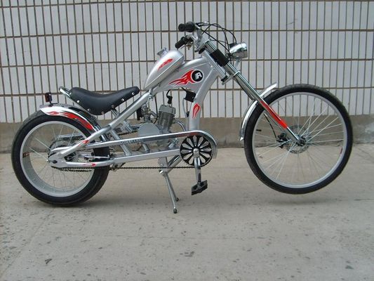 Velocidad máxima 40km/h 80cc Motorizado Motor de Gas de Gas Conjunto para Bicicletas Chopper 2 tiempos