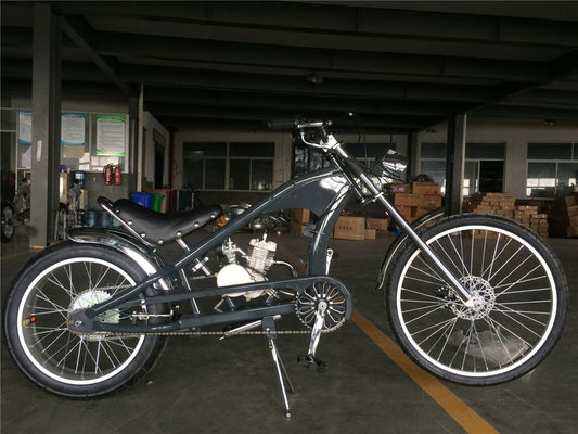 Velocidad máxima 40km/h 80cc Motorizado Motor de Gas de Gas Conjunto para Bicicletas Chopper 2 tiempos
