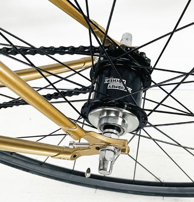Flanco de aleación de aluminio 80MM 700C Marco de carga CR-MO 4310 SRAM de acero 2S Bicicleta con tenedor de acero
