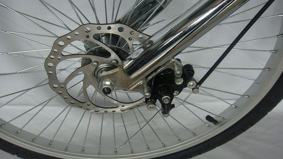 Chopper Bike Black Low Rider Fashion Bike con freno de disco F R tecnología de freno V