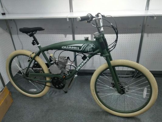 26&quot; Mag Wheel Racing Motorcycle con motor de 80cc de 2 tiempos 35KM/H Velocidad máxima 3L Tanque interno
