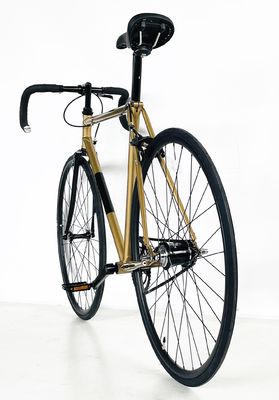 OEM Color 700C Cuadro de carga Fixie Gear Bicicleta con piezas de aluminio y marco de acero