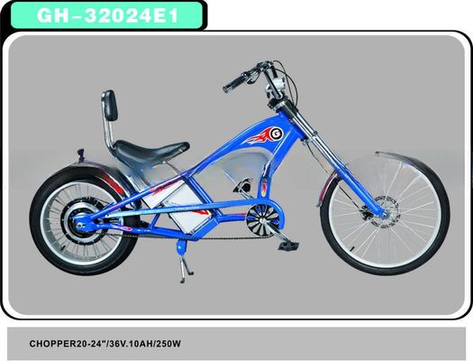 250w Chopper eléctrico Bike E Bike Bicicleta para el transporte sostenible